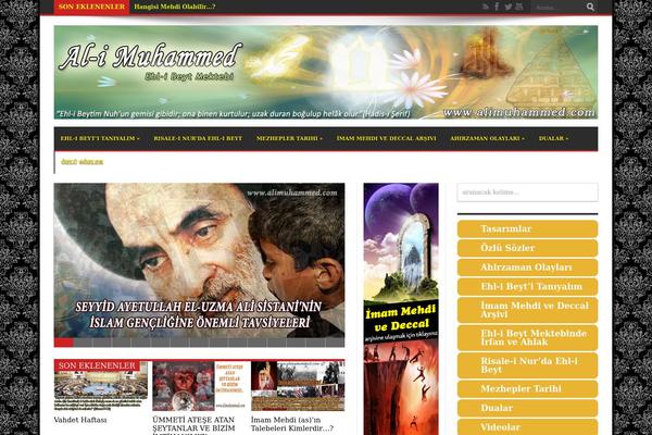 Jarida theme site design template sample