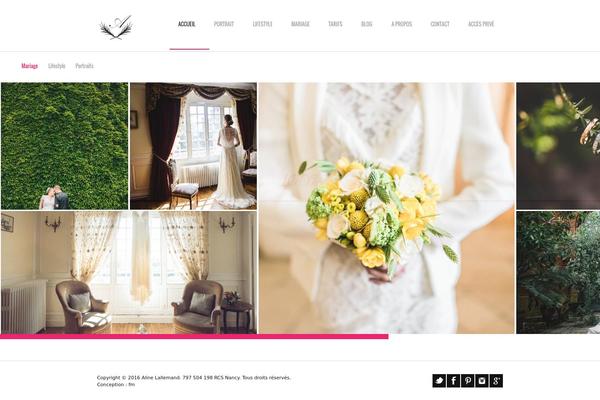 Almera theme site design template sample