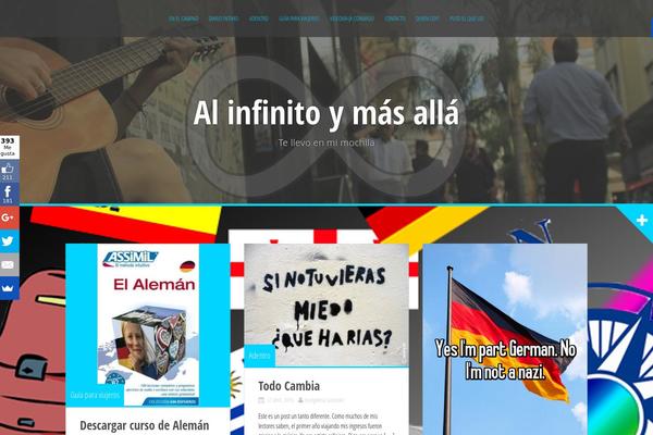 Alizee theme site design template sample