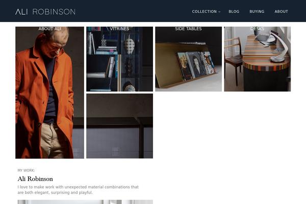 Divi Child theme site design template sample