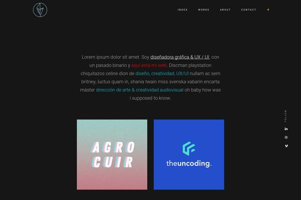 Penumbrawp theme site design template sample
