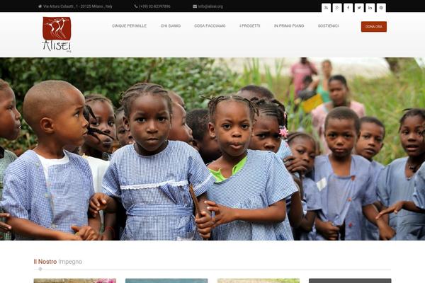 Lifeline theme site design template sample