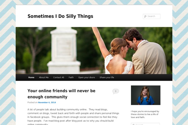 Twenty Eleven theme site design template sample