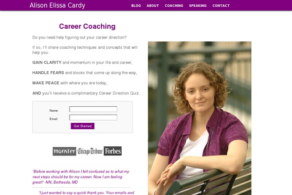 Thesis 1.8.5 theme site design template sample