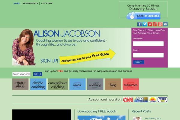 alisonjacobson.net site used Alisonjacobson