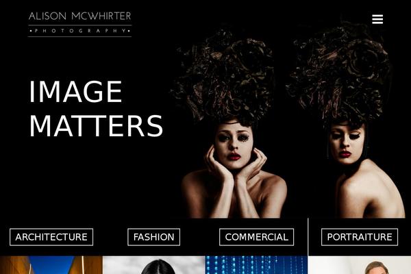 Alison theme site design template sample