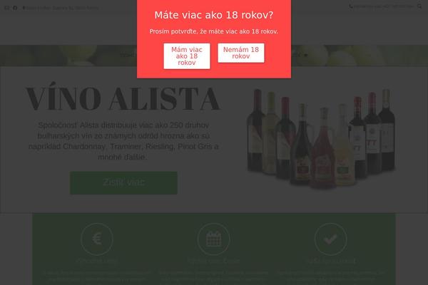 Vogue-child theme site design template sample