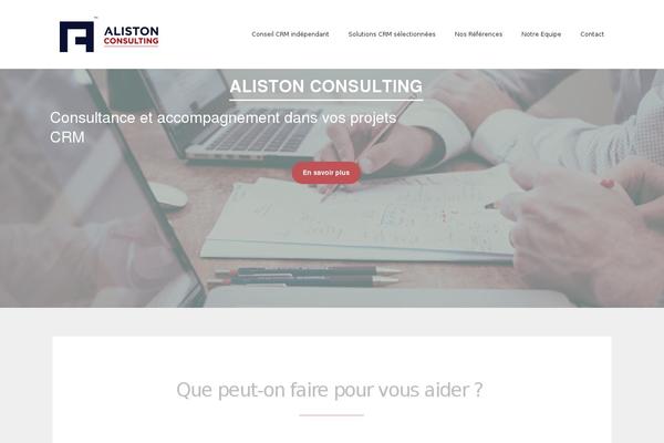 The-core-child theme site design template sample