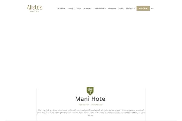Nixe theme site design template sample
