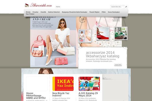 eStore theme site design template sample