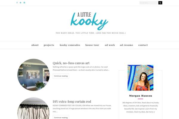 Site using Ultimate-widgets plugin