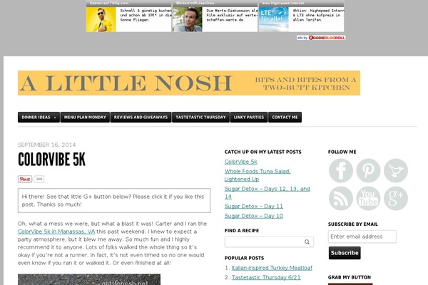Blaskan theme site design template sample