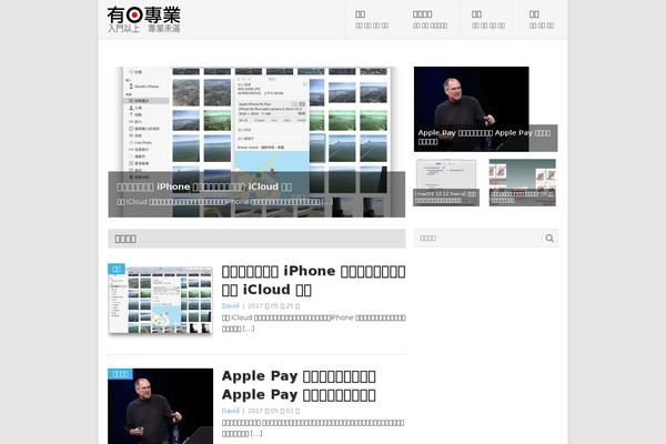 Point-child theme site design template sample
