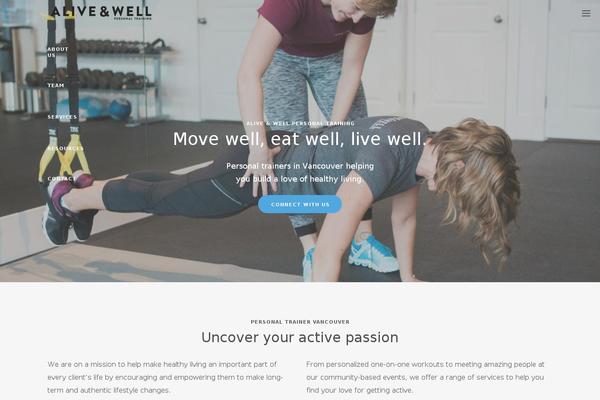 Pivot theme site design template sample
