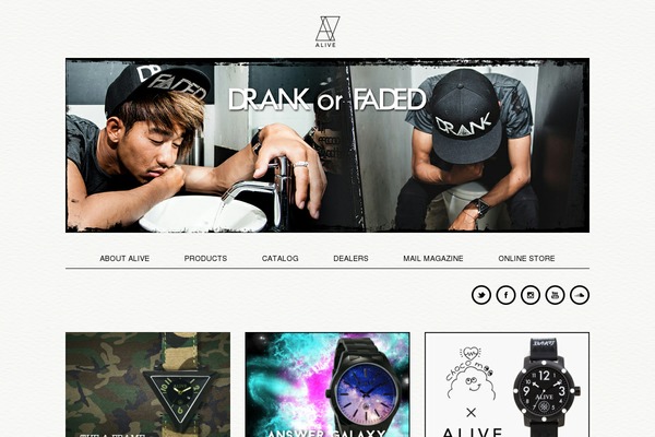 aliveathletics.com site used Alive
