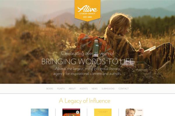 alivecom.com site used Alive