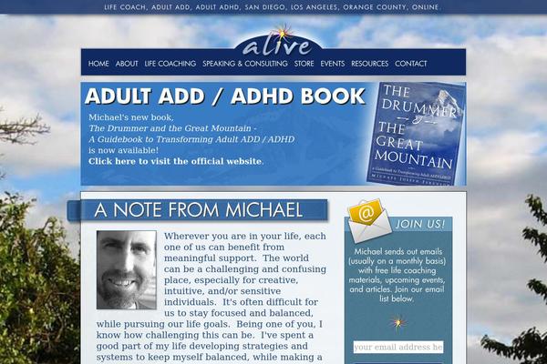 alivelifecoaching.com site used Alivelifecoaching