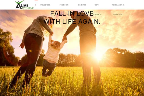 Jupiter theme site design template sample