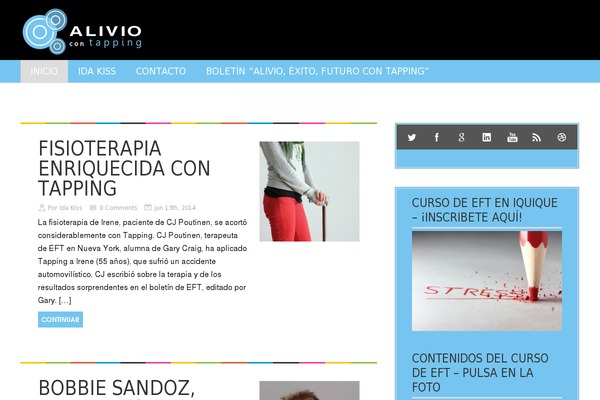 Blueblog theme site design template sample