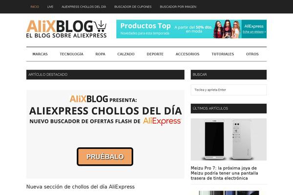 alixblog.com site used Alixblog