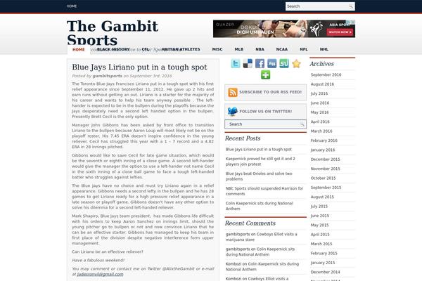 Elegant News theme site design template sample