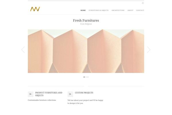 Slate theme site design template sample