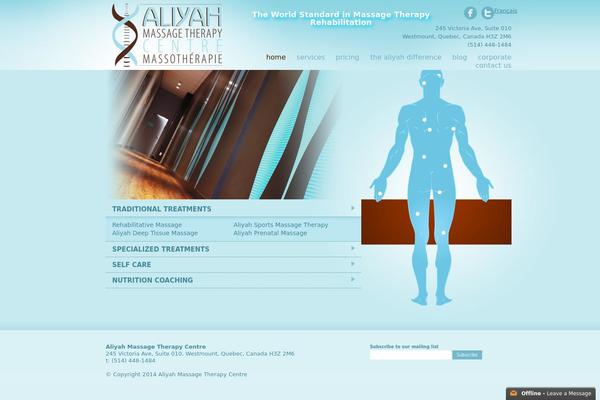 aliyah theme websites examples