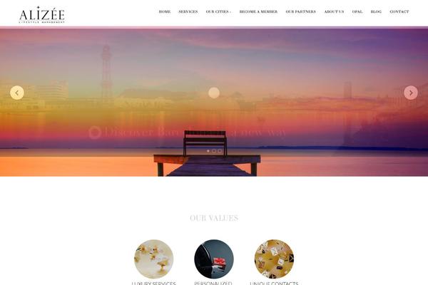 Vertex theme site design template sample