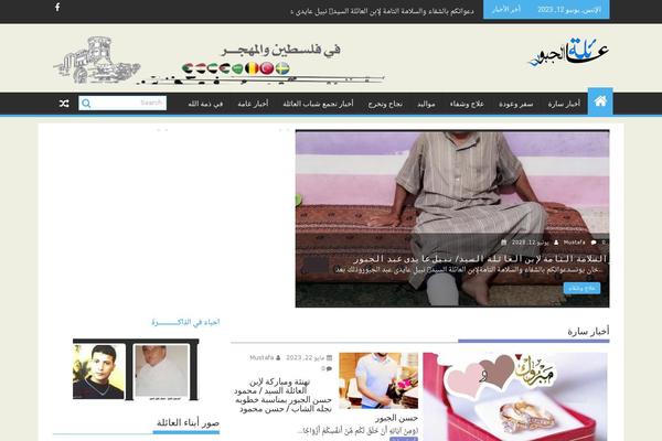 Site using Aria-font plugin