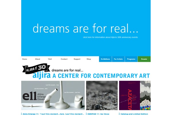 aljira.org site used Aljira