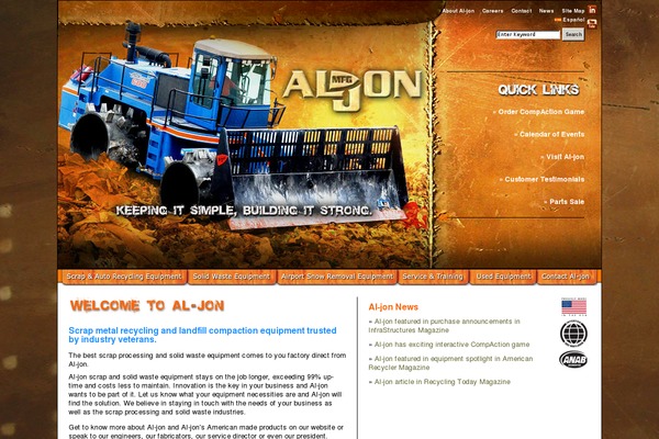 aljon.com site used Aljon