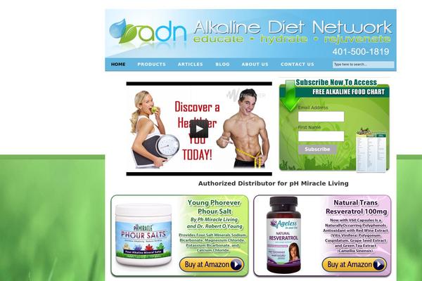 alkalinedietnetwork.com site used Headway-2013
