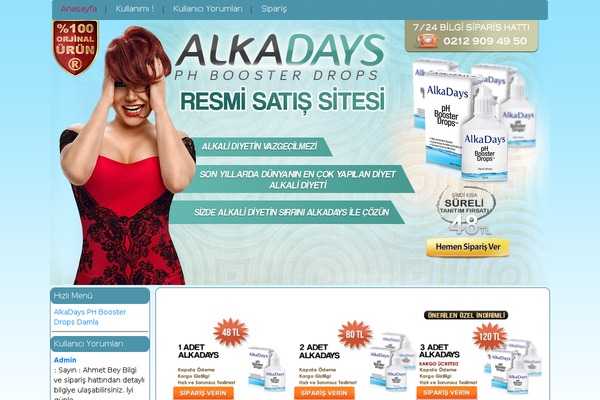 alkalisu.web.tr site used Alkali