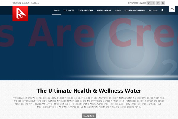 The Ken theme site design template sample