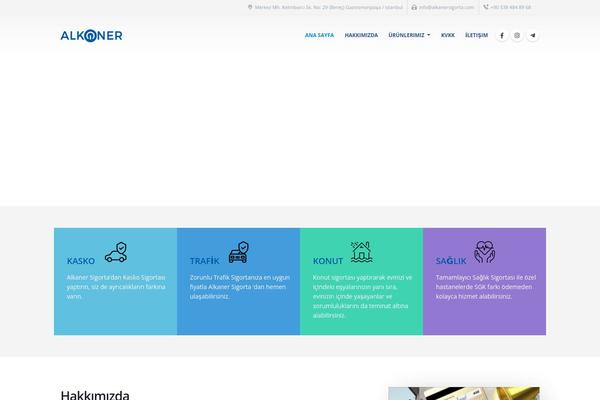 Porto Child theme site design template sample