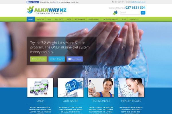 Starkers theme site design template sample