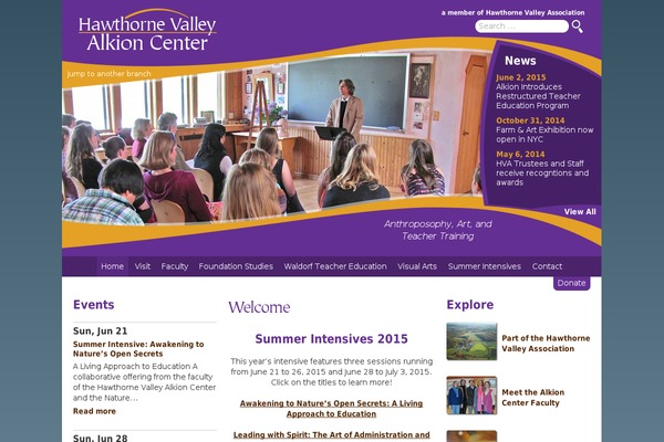 Hv theme site design template sample