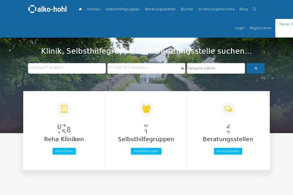 Site using Directories-pro plugin