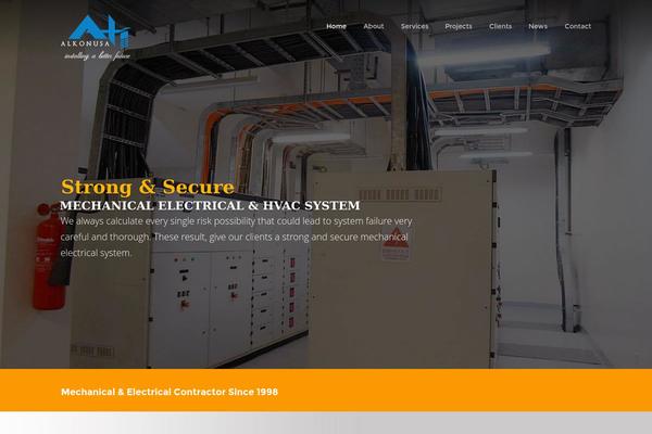 Site using Accordion plugin
