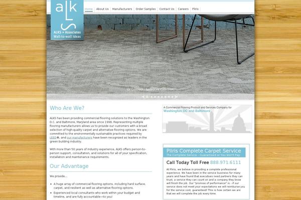 Site using Social Slider plugin