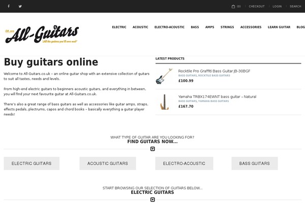 UberStore theme site design template sample