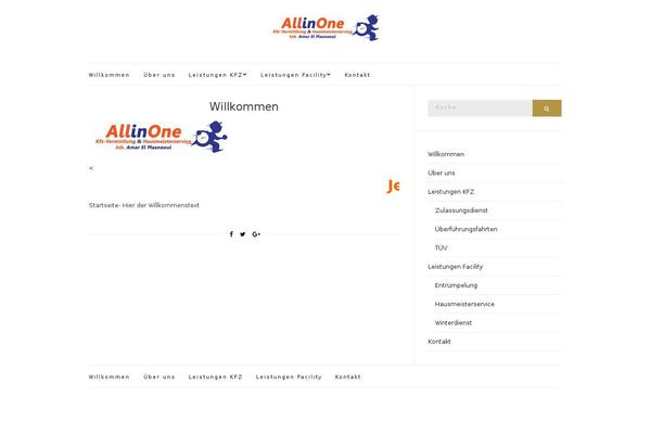 Olsen Light theme site design template sample
