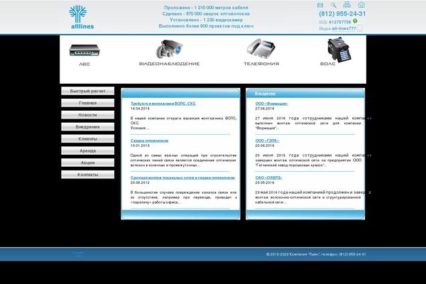 Site using Sexylightbox plugin