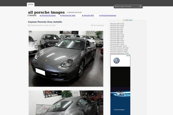 zBench theme site design template sample