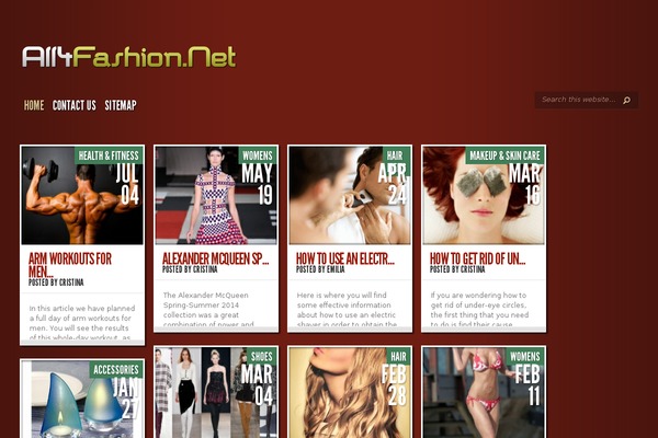 TheStyle theme site design template sample