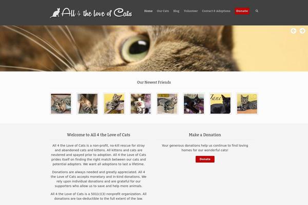 Rescue theme site design template sample