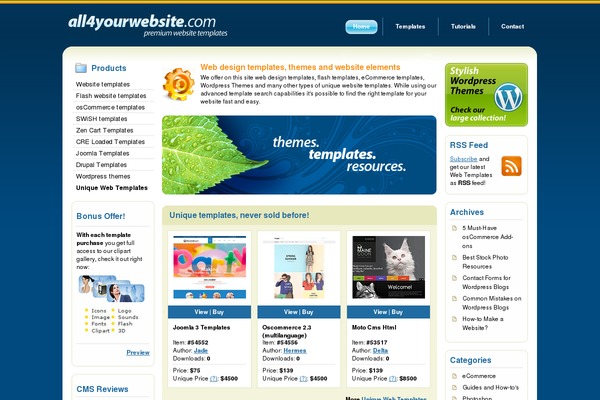 all4yourwebsite.com site used All4yourwebsite