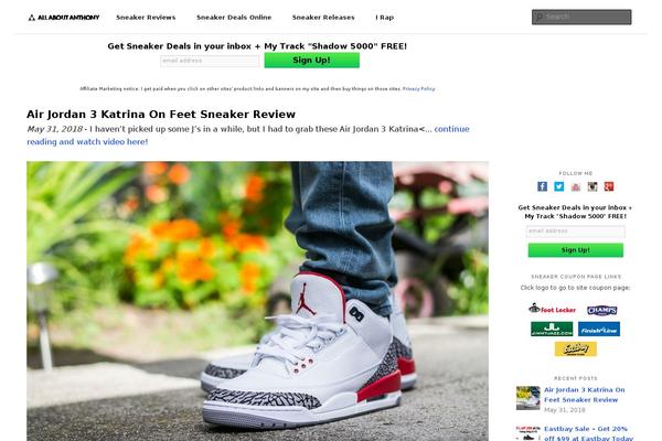 Site using Autoptimize plugin