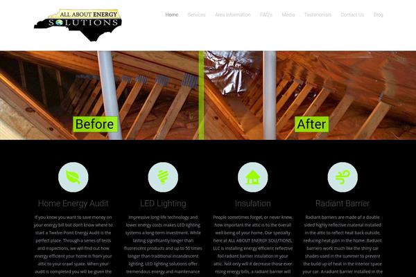 Archi theme site design template sample