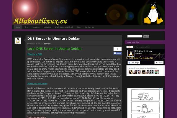 Site using Simple Code Highlighter plugin